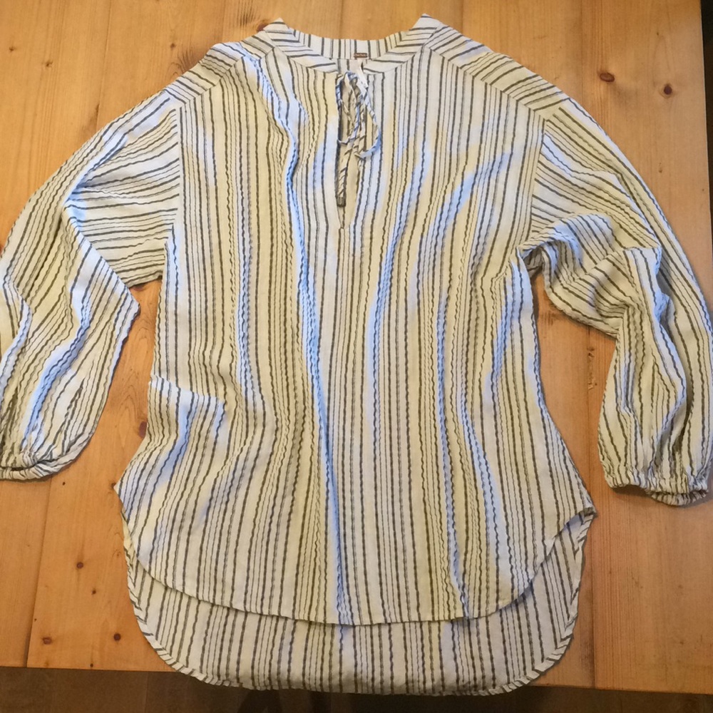 Free People rhythm of the night tunic shirt